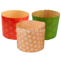 Molde pan dulce 400g - Pack x100